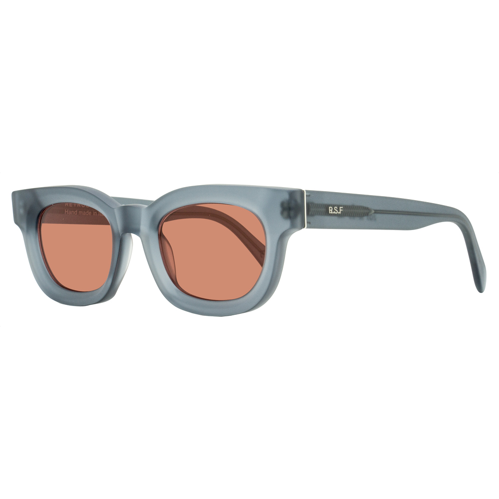 Retrosuperfuture Retro Oval Sunglasses Sempre ZQ3 Matte Stoned 52mm